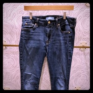 7 for all mankind b(air)-ankle skinny